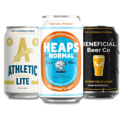 Refreshing Lager Trio: Beneficial, Athletic, Heaps Normal (12 Pack)
