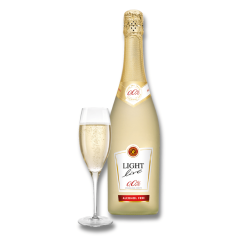 LIGHT live Sparkling White 0.0% 750ml