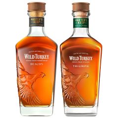 Wild Turkey Master's Keep Beacon + Triumph Bundle Kentucky Straight Bourbon & Rye Whiskey 2 x 750mL