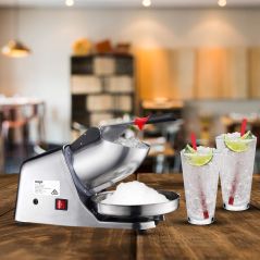 SOGA Ice Shaver 300W Electric Ice Crusher Snow Cone Maker Shaved Machine