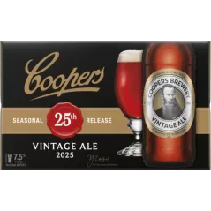 Coopers Vintage Ale (25th Anniversary) Seasonal Release 2025 Limited Edition