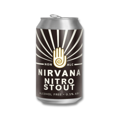 Nirvana Non Alcoholic Nitro Stout 330ml