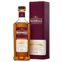 Bushmills 10 Year Old Vino Dulce Reserve Sweet Wine Cask Finish Single Malt Irish Whiskey 700mL
