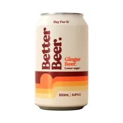 Better Beer Ginger Beer Cans 355ml