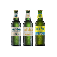 Devils Peak Hero, Lemon & Shandy Beer 24 x 330ml