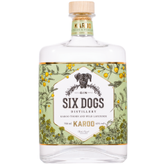 Six Dogs Karoo Gin 43% 1 x 750ml