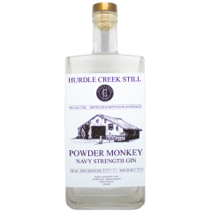 Hurdle Creek Still Powder Monkey Navy Strength Gin 700ml
