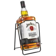 Jim Beam White Label Bourbon 4.5L Cradle - Discontinued
