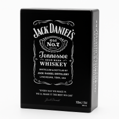 Jack Daniel's Old No. 7 Tennessee Whiskey Tin Gift Box 700ml