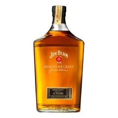 Jim Beam Signature Craft 12 Year Old Kentucky Straight Bourbon Whiskey 700mL