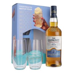 The Glenlivet Founders Reserve Whisky & 2 Glass Gift Pack 700ml