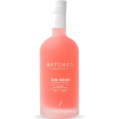 Batched Gin Sour Strawberry & Rhubarb 725ml