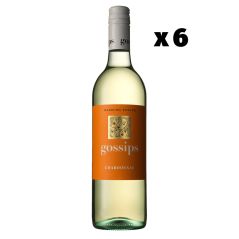 Gossips Chardonnay White Wine Case 6 x 750mL