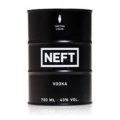 Neft Barrel Vodka Black 700ml @ 40 % abv