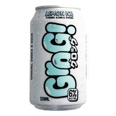 Grog Lemon Ice Sochu Vodka & Soda Can (10X330ML)