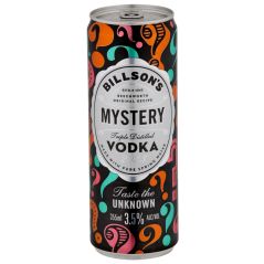 Billson's Mystery Flavour Vodka Mixed Drink 355mL (6 Pack)