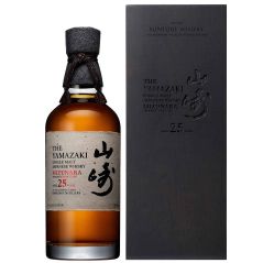 Yamazaki 25 Year Old Mizunara Single Malt Japanese Whisky 700mL