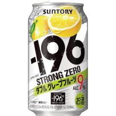 Suntory Strong 9% Zero -196 Double Grapefruit (24x350ml)