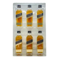 Johnnie Walker Double Black Scotch Whisky (6X50ML)