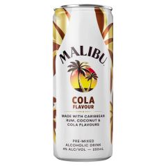 Malibu Cola Can (10X250ML)