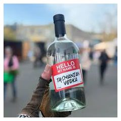 Hello My Name is Tasmanian Vodka