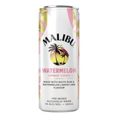 Malibu Watermelon Lemonade Can (10X250ML)