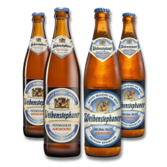 Weihenstephaner Duo: Hefeweissbier & Original Lager (8 Pack)