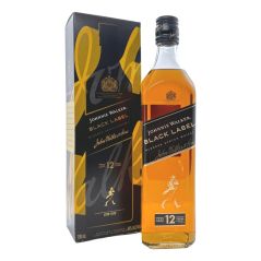 Johnnie Walker Black Label Scotch Whiskey Gift Box 700mL