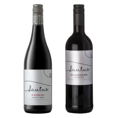Gift Pack Lautus Savvy Red & Merlot Wines 0% 2 x 750ml