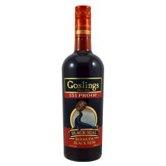 Goslings Black Seal 151 Proof Rum 700ml