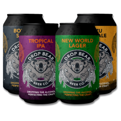 Drop Bear Non-Alc Variety Beer Bundle (16 Pack)