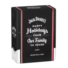 Jack Daniels Tennessee Whiskey 12 Day Calendar 12 X 50ml