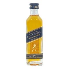 Johnnie Walker Black Label Scotch Whisky 50mL