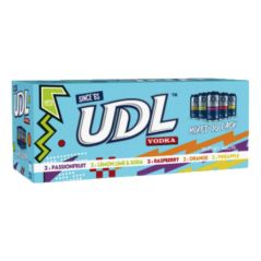UDL Vodka Mixed Pack (10X375ML)