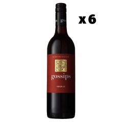 Gossips Shiraz Red Wine Case 6 x 750mL