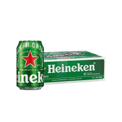 Heineken Lager Beer Imported From Holland Case 24 x 330mL Cans