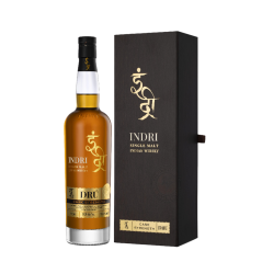 Indri Dru Cask Strength (57.20%) Single Malt Indian Whisky 700ml