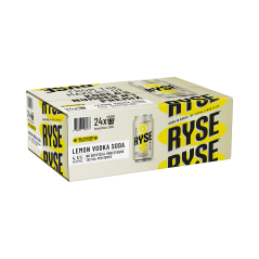 RYSE Vodka Lemon Soda Cans 330ml