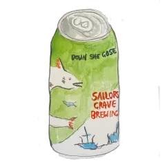 Sailors Grove 'Down She Gose' Sea Salt & Seaweed Gose