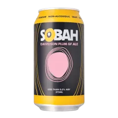 SOBAH Davidson Plum Gluten Free Ale 375mL