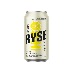 RYSE Vodka Lemon Soda Cans 330ml