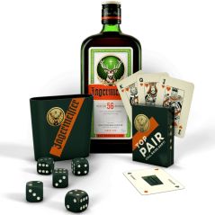 Jagermeister Herbal Liqueur Game Set Gift Pack 700mL