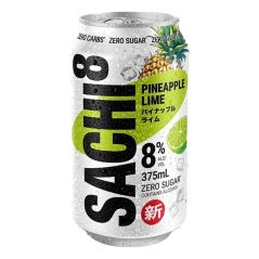 Sachi8 Pineapple Lime Zero Sugar Cans 24PK