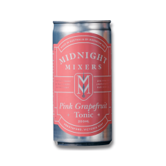 Midnight Mixers Pink Grapefruit Tonic 200ml