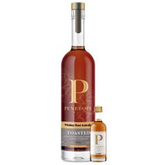 Penelope Heavy Toasted Barrel Strength Private Barrel WHA Straight Bourbon Whiskey 750mL + Four Grain 50mL