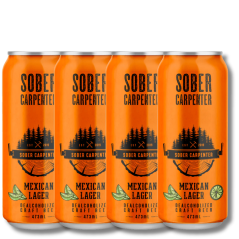 Sober Carpenter Non Alcoholic Mexican Lager 473ml