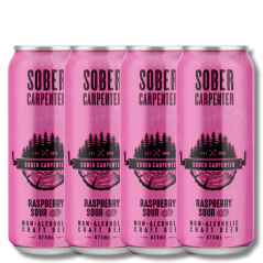 Sober Carpenter Non Alcoholic Raspberry Sour 473ml