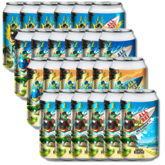 Bach Brewing All Day Non-Alcoholic Beer Mix Bundle - 24x330ml