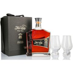 Flor de Cana Centenario 25YO Rum Gift Set 700ml