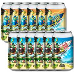 Bach Brewing All Day Duo: Non-Alcoholic IPA & Hazy IPA Bundle (12Pk)